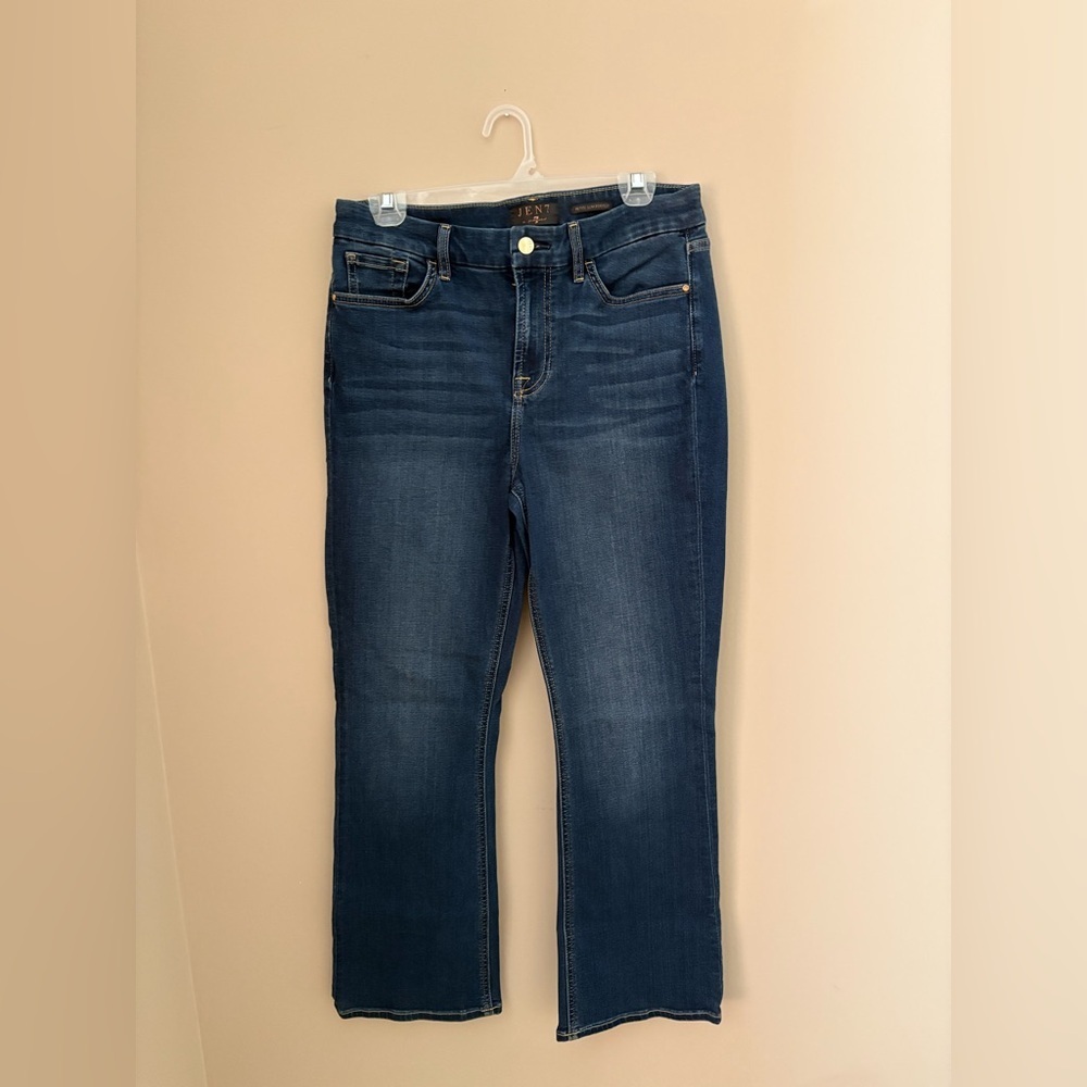 Jen 7 for All Mankind Petite Slim Bootcut Size 8P Dark wash